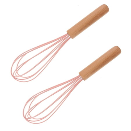 2pcs Egg Whisk Manual Egg Frother Egg Mixer Wood Handle Kitchen Gadgets for Home (Random Color) 
2pcs Egg Whisk Manual Egg Frother Egg Mixer Wood Handle Kitchen Gadgets for Home (Random Color)