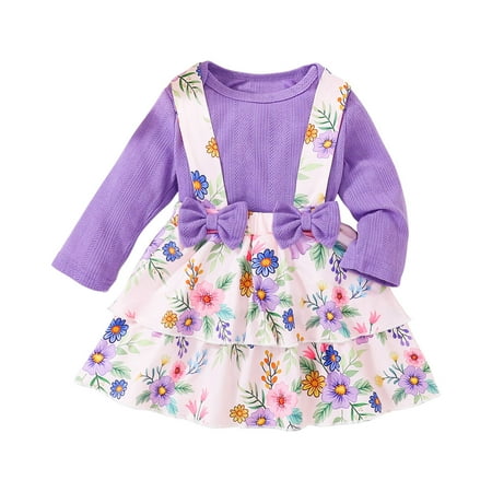 Fesfesfes Toddler Kids Baby Jumpsuit Girls Cute Long Sleeve Flowers Pattern Romper Strap Skirt Bow Suit Clearance Under $10
Fesfesfes Toddler Kids Baby Jumpsuit Girls Cute Long Sleeve Flowers Pattern Romper Strap Skirt Bow Suit Clearance Under $10