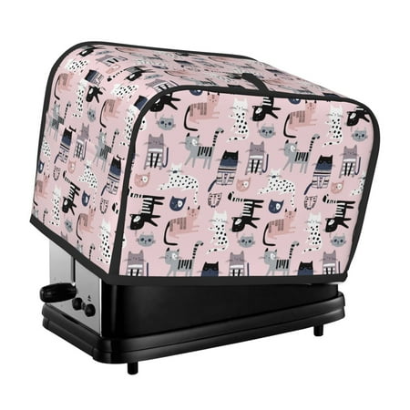 KLL Cat Print 2 Slice Toaster Dust Covers Kitchen Small Appliance Cover with 2 Pockets Can hold Jam Spreader Knife & Toaster Tongs (11.4 x 7.9 x 7.5)
KLL Cat Print 2 Slice Toaster Dust Covers Kitchen Small Appliance Cover with 2 Pockets Can hold Jam Spreader Knife & Toaster Tongs (11.4 x 7.9 x 7.5)