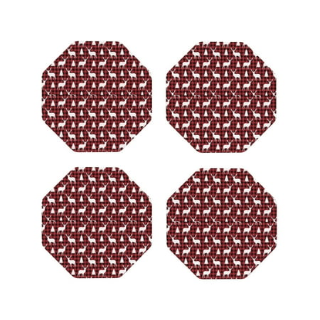 Honeii Christmas And New Year Print Leather Coaster Set of 4 Ideal for Safeguarding Your Furniture from Drinks Spills and Effortless Cleanup-Octagon
Honeii Christmas And New Year Print Leather Coaster Set of 4 Ideal for Safeguarding Your Furniture from Drinks Spills and Effortless Cleanup-Octagon