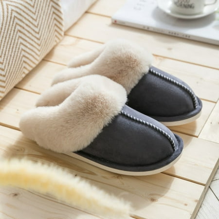PIKADINGNIS Winter Indoor Women Fur Slippers Luxury Faux Suede Upper Bedroom Couples Warm Plush Shoes House Simple Ladies Fluffy Slippers
PIKADINGNIS Winter Indoor Women Fur Slippers Luxury Faux Suede Upper Bedroom Couples Warm Plush Shoes House Simple Ladies Fluffy Slippers