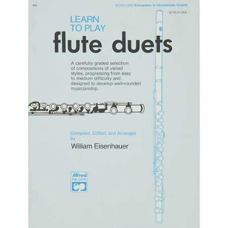 Alfred Learn to Play Flute Duets Book