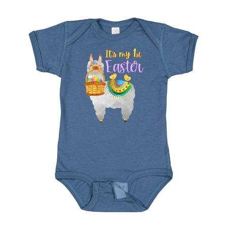 Inktastic It s My 1st Easter Llama with Basket of Eggs Gift Baby Boy or Baby Girl Bodysuit
Inktastic It s My 1st Easter Llama with Basket of Eggs Gift Baby Boy or Baby Girl Bodysuit