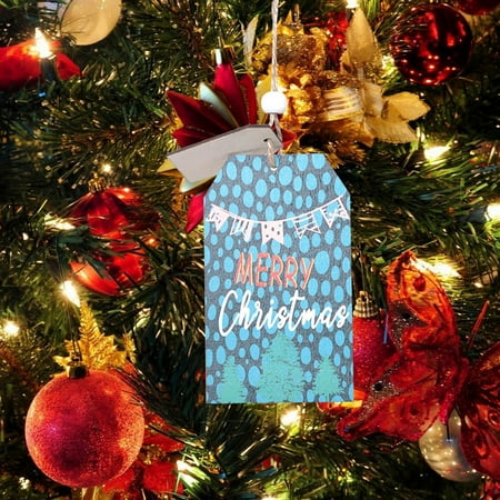 TALKVE Simple lightweight and wear resistant Christmas Painted Wooden Small Hanging Tag Christmas Decorations Engraving Blackboard Tag Christmas Tree Decoration Pendant
TALKVE Simple lightweight and wear resistant Christmas Painted Wooden Small Hanging Tag Christmas Decorations Engraving Blackboard Tag Christmas Tree Decoration Pendant