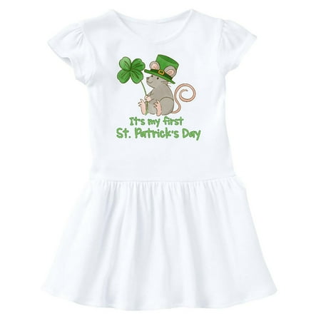 Inktastic It s My 1st St. Patrick s Day Cute Mouse with Clover Gift Baby Girl Dress
Inktastic It s My 1st St. Patrick s Day Cute Mouse with Clover Gift Baby Girl Dress