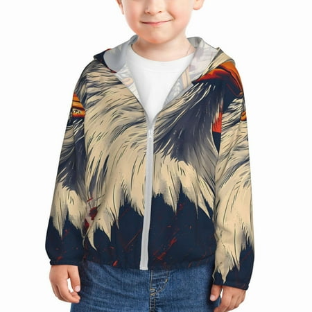Ocsxa American Bald Eagle A Print Kids Active Zipper Sun Protection Jacket Boys Girls Hooded Cooling Shirt-5 Years
Ocsxa American Bald Eagle A Print Kids Active Zipper Sun Protection Jacket Boys Girls Hooded Cooling Shirt-5 Years