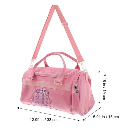 Etereauty Girls Ballerina Ballet Slippers Dance Bag Ballet Duffle Bag with Side Compartment (Pink)
Etereauty Girls Ballerina Ballet Slippers Dance Bag Ballet Duffle Bag with Side Compartment (Pink)