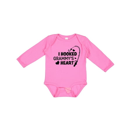 Inktastic I Hooked Grammy s Heart with Fishing Rod Gift Baby Boy or Baby Girl Long Sleeve Bodysuit
Inktastic I Hooked Grammy s Heart with Fishing Rod Gift Baby Boy or Baby Girl Long Sleeve Bodysuit