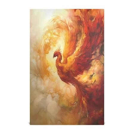 WOBOGO Fire Phoenix Pattern Kitchen Towel 6 Piece Large Cotton Dishcloth Premium Absorbency Set with Hanging Loop
WOBOGO Fire Phoenix Pattern Kitchen Towel 6 Piece Large Cotton Dishcloth Premium Absorbency Set with Hanging Loop