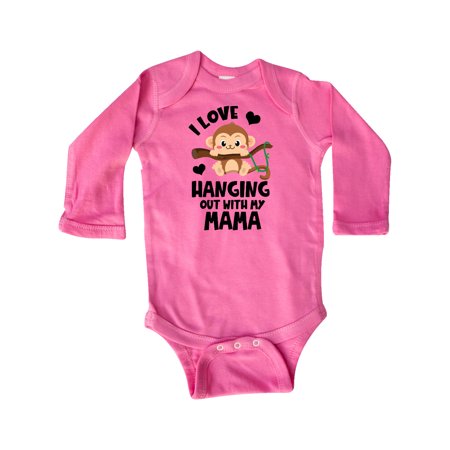 Inktastic Monkey I Love Hanging out with My Mama Gift Baby Boy or Baby Girl Long Sleeve Bodysuit
Inktastic Monkey I Love Hanging out with My Mama Gift Baby Boy or Baby Girl Long Sleeve Bodysuit