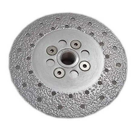 Drilax 4-1/2 inch Diamond Granite Quartz Tile Cutting Grinding Wheel Disc Angle Grinder Shaping Tool 5/8-11 Female Thread
Drilax 4-1/2 inch Diamond Granite Quartz Tile Cutting Grinding Wheel Disc Angle Grinder Shaping Tool 5/8-11 Female Thread