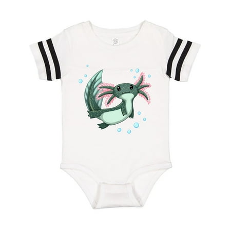 Inktastic Cute Axolotl swimming with bubbles Gift Baby Boy or Baby Girl Bodysuit 
Inktastic Cute Axolotl swimming with bubbles Gift Baby Boy or Baby Girl Bodysuit