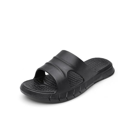 Fangasis Men Non-slip Open Toe Slide Sandals Pool Lightweight Slip On Flat Sandal Cool Waterproof Backless Comfort Slides
Fangasis Men Non-slip Open Toe Slide Sandals Pool Lightweight Slip On Flat Sandal Cool Waterproof Backless Comfort Slides