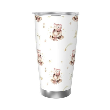 Teddy Bear Mom And Baby 20 Oz Water Bottle Insulated Tumblers Stainless Steel Cups Double Wall Tumbler with Lid
Teddy Bear Mom And Baby 20 Oz Water Bottle Insulated Tumblers Stainless Steel Cups Double Wall Tumbler with Lid