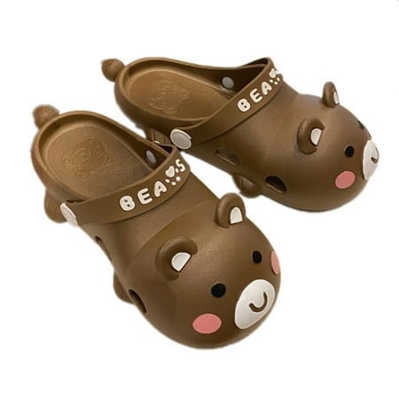 Kawaii Slippers Kawaii Clogs Mules for Girls Women Cute Bear Summer Shower Slippers Non-Slip Beach Shoes PVC Soft Durable
Kawaii Slippers Kawaii Clogs Mules for Girls Women Cute Bear Summer Shower Slippers Non-Slip Beach Shoes PVC Soft Durable