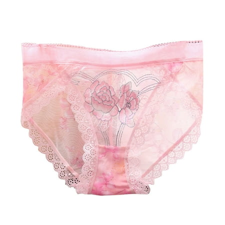 Dtydtpe underwear women Womens Underwear Cotton Bikini Panties Lace Soft Hipster Panty Ladies Stretch Full Briefs cotton underwear for women Pink
Dtydtpe underwear women Womens Underwear Cotton Bikini Panties Lace Soft Hipster Panty Ladies Stretch Full Briefs cotton underwear for women Pink