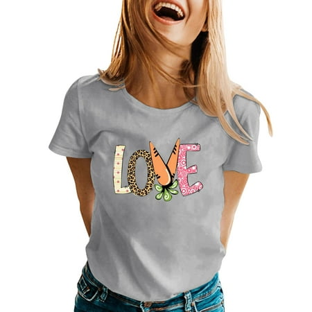 Fsqjgq White Shirts For Women Pajama Shirts Women Womens Spring Summer Rabbit Printed Short Sleeve O Neck T Shirt Top Shirts Women Casual
Fsqjgq White Shirts For Women Pajama Shirts Women Womens Spring Summer Rabbit Printed Short Sleeve O Neck T Shirt Top Shirts Women Casual