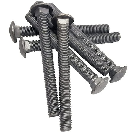 5/8 - 11 x 6 Carriage Bolt | Round Head | Hot Dip Galvanized | 20pcs Box