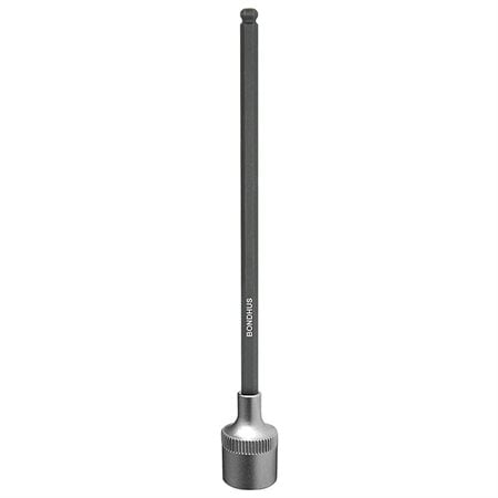 3mm Ball bit x 6in with 3/8in DR socket