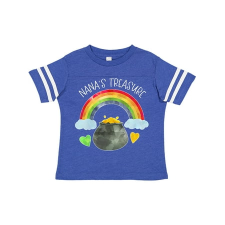 Inktastic Nana s Treasure St. Patrick s Day Rainbow and Gold Gift Toddler Boy or Toddler Girl T-Shirt
Inktastic Nana s Treasure St. Patrick s Day Rainbow and Gold Gift Toddler Boy or Toddler Girl T-Shirt