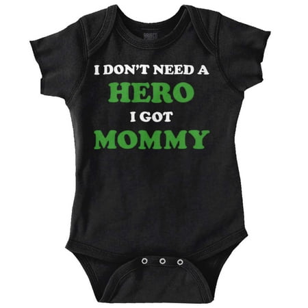 Mommy is My Hero Adorable Little One Romper Boys or Girls Infant Baby Brisco Brands 24M
Mommy is My Hero Adorable Little One Romper Boys or Girls Infant Baby Brisco Brands 24M