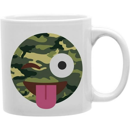 Imaginarium Goods CMG11-IGC-CAMO2 Camo2 - Camo Tongue Emoji Mug