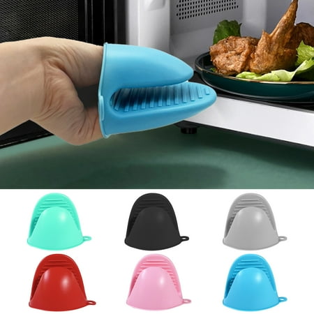 Chagetd 1 Pair Silicone Mini Oven Gloves Heat Resistant Cooking Pinch Mitts Non-Slip Kitchen Potholder for Baking Cooking
Chagetd 1 Pair Silicone Mini Oven Gloves Heat Resistant Cooking Pinch Mitts Non-Slip Kitchen Potholder for Baking Cooking