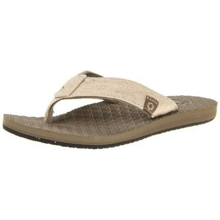 Sanuk Men s Rasta Didgeridude Flip FlopNatural7 M US
