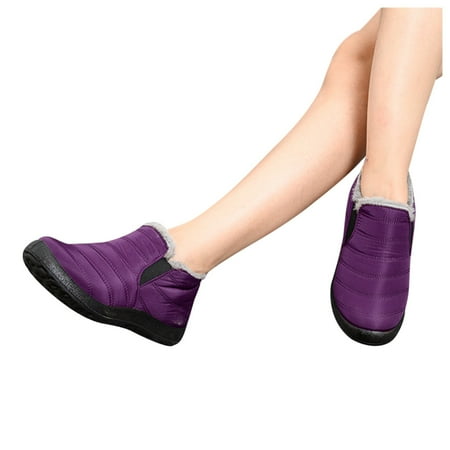 dmqupv Boots Women Snow Snow Short Boots Women Flat Couple Water Warm Winter Men Velvet Women s Womens Winter Fashion Purple 11
dmqupv Boots Women Snow Snow Short Boots Women Flat Couple Water Warm Winter Men Velvet Women s Womens Winter Fashion Purple 11