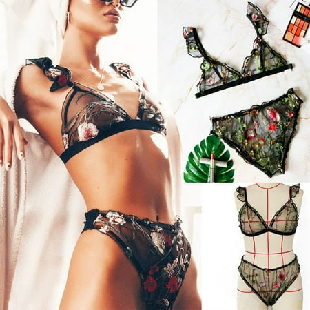 Women s Soft Lingerie Set Bra and Panty Set Sexy Nightwear Lingerie Two Piece Black XXL
Women s Soft Lingerie Set Bra and Panty Set Sexy Nightwear Lingerie Two Piece Black XXL