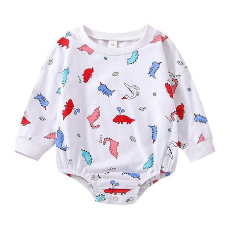 Toddler Girl Clothes Boys Longleeve Cartoon Dinosaur Prints Pullover Romper Newbornweatshirt Bodysuits
Toddler Girl Clothes Boys Longleeve Cartoon Dinosaur Prints Pullover Romper Newbornweatshirt Bodysuits