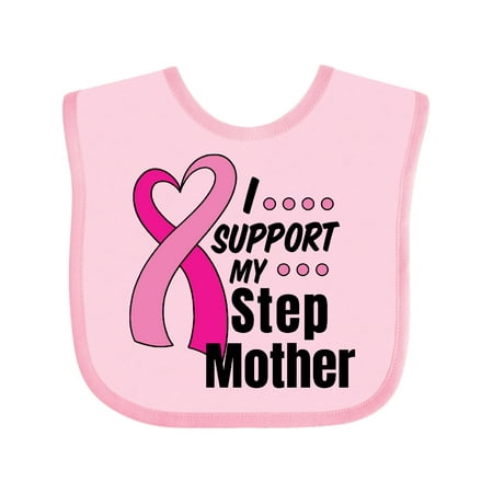 Inktastic Breast Cancer Awareness I Support My Step Mother Pink Ribbon Gift Baby Boy or Baby Girl Bib
Inktastic Breast Cancer Awareness I Support My Step Mother Pink Ribbon Gift Baby Boy or Baby Girl Bib