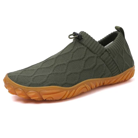 Minimalist Barefoot Shoes Men s Lightweight and Breathable Zero Drop Sole Wide Toe Running Sneakers Men s Walking Sneakers (2319Army Green 43)
Minimalist Barefoot Shoes Men s Lightweight and Breathable Zero Drop Sole Wide Toe Running Sneakers Men s Walking Sneakers (2319Army Green 43)
