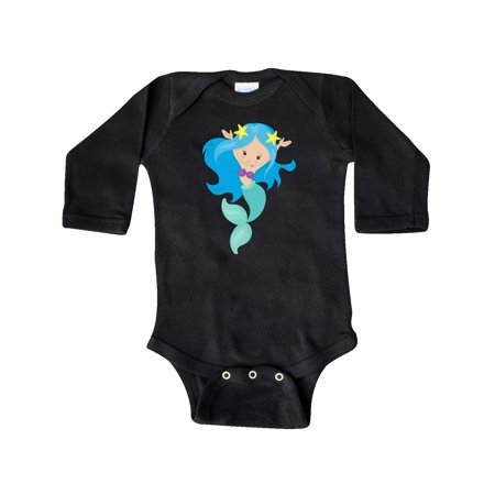 Inktastic Cute Mermaid With Long Blue Hair Green Tail Gift Baby Girl Long Sleeve Bodysuit
Inktastic Cute Mermaid With Long Blue Hair Green Tail Gift Baby Girl Long Sleeve Bodysuit