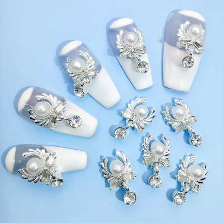 1 Bag Nail Ornament Sparkling Surface Exquisite Shape Alloy Pendant Type 3D Nail Art Decoration Manicure Designs Nail Supplies
1 Bag Nail Ornament Sparkling Surface Exquisite Shape Alloy Pendant Type 3D Nail Art Decoration Manicure Designs Nail Supplies