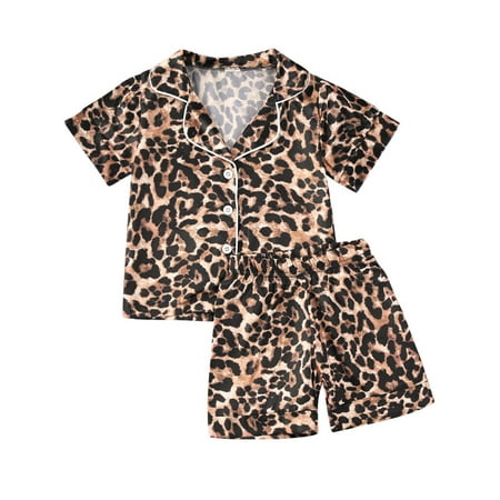 Aunavey Toddler Baby Girl Pajamas Sets Kids Leopard Button Down 2 Piece Sleepwear Pjs Clothes
Aunavey Toddler Baby Girl Pajamas Sets Kids Leopard Button Down 2 Piece Sleepwear Pjs Clothes