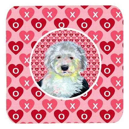 Carolines Treasures LH9171FC Old English Sheepdog Valentines Love and Hearts Foam Coasters- Set - 4
Carolines Treasures LH9171FC Old English Sheepdog Valentines Love and Hearts Foam Coasters- Set - 4