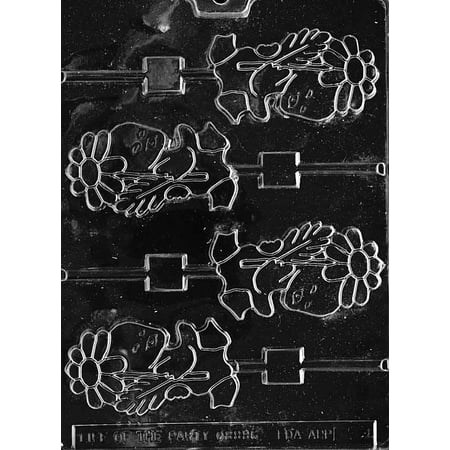 Candyland Crafts DUCK WITH DAISY LOLLY Chocolate Candy Soap Mold Combo | Food Safe Plastic Durable and Reusable Chocolate Making Mold - E099 - (4 Pack)
Candyland Crafts DUCK WITH DAISY LOLLY Chocolate Candy Soap Mold Combo | Food Safe Plastic Durable and Reusable Chocolate Making Mold - E099 - (4 Pack)