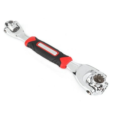 Wrench Convenient 48 In 1 Stainless Steel Reliable Multi-function Car Repair Tools 360 Rotation Universal Multi-size Nuts For Furniture
Wrench Convenient 48 In 1 Stainless Steel Reliable Multi-function Car Repair Tools 360 Rotation Universal Multi-size Nuts For Furniture