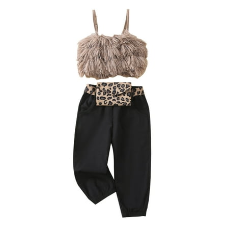 xkwyshop Kids Baby Girl Summer Outfits Set Children Sleeveless Strap Tank Tops +Casual Long Pants+Waist Bag 3 PCS Khaki 2-3 Years
xkwyshop Kids Baby Girl Summer Outfits Set Children Sleeveless Strap Tank Tops +Casual Long Pants+Waist Bag 3 PCS Khaki 2-3 Years