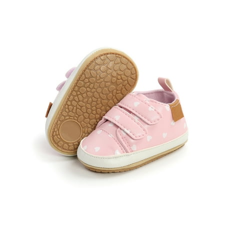 Tenmix Toddler Kids Flats Prewalker Crib Shoes First Walkers Moccasin Shoe Casual Sneakers Baby Girls Boys Lightweight Anti Slip Heart Print-Pink 6C
Tenmix Toddler Kids Flats Prewalker Crib Shoes First Walkers Moccasin Shoe Casual Sneakers Baby Girls Boys Lightweight Anti Slip Heart Print-Pink 6C