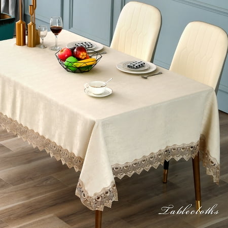 CUH Vintage Dust-proof Tablecloth Decorative Holiday Washable Table Cloths Polyester Covers Kitchen Cover
CUH Vintage Dust-proof Tablecloth Decorative Holiday Washable Table Cloths Polyester Covers Kitchen Cover