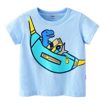 Children S Cozy Breathable Tops Toddler Kids Girls Boys Cartoon 3D Prints Loose Tops Soft Short Sleeve T Shirt Tee Tops Clothes
Children S Cozy Breathable Tops Toddler Kids Girls Boys Cartoon 3D Prints Loose Tops Soft Short Sleeve T Shirt Tee Tops Clothes