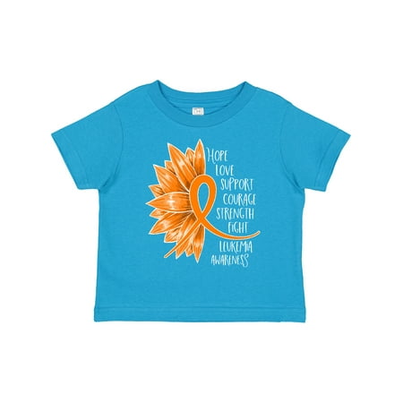Inktastic Leukemia Awareness Orange Sunflower Ribbon Gift Toddler Boy or Toddler Girl T-Shirt
Inktastic Leukemia Awareness Orange Sunflower Ribbon Gift Toddler Boy or Toddler Girl T-Shirt
