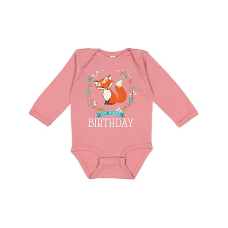 Inktastic First Birthday 1 Year Old Girl Fox Gift Baby Girl Long Sleeve Bodysuit
Inktastic First Birthday 1 Year Old Girl Fox Gift Baby Girl Long Sleeve Bodysuit