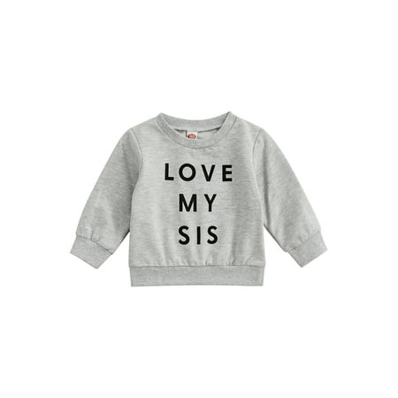 WPNAKS Kids Pullover Letter Print Round Neck Long Sleeve Casual Tops Blouse Spring Outfit for Girls Boys 6 Months-4 Years
WPNAKS Kids Pullover Letter Print Round Neck Long Sleeve Casual Tops Blouse Spring Outfit for Girls Boys 6 Months-4 Years