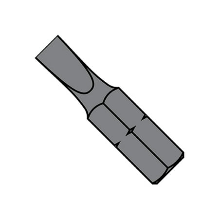 12-14X1X1/4 Slotted Insert Bit (Pack Qty 100) BC-39-539