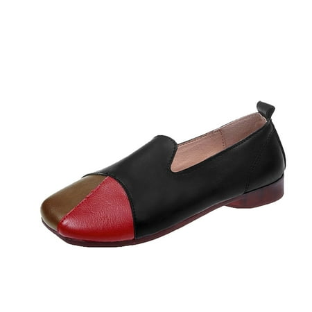 casual shoes for Women Style Retro Shallow Leather Matching Shoes Soft Soft Women s Casual Mouth Sole Color Ethnic Flat Shoes Women s Casual Shoes PU Dress Sandals for Women Black
casual shoes for Women Style Retro Shallow Leather Matching Shoes Soft Soft Women s Casual Mouth Sole Color Ethnic Flat Shoes Women s Casual Shoes PU Dress Sandals for Women Black
