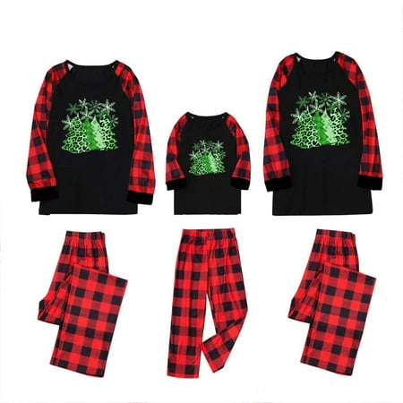 Utoimkio Family Matching Christmas Pajamas Set Holiday Cute Printed Sleepwear Long Sleeve Tee and Bottom Loungewear Xmas Pjs Set for Couples and Kids
Utoimkio Family Matching Christmas Pajamas Set Holiday Cute Printed Sleepwear Long Sleeve Tee and Bottom Loungewear Xmas Pjs Set for Couples and Kids