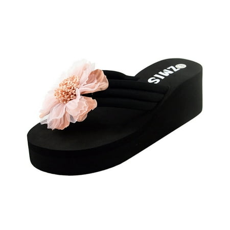 Tangnade Casual Shoes Womens Ladies Summer Flower Home Wedges Beach Shoes Sandals Flip Flops Slippers
Tangnade Casual Shoes Womens Ladies Summer Flower Home Wedges Beach Shoes Sandals Flip Flops Slippers
